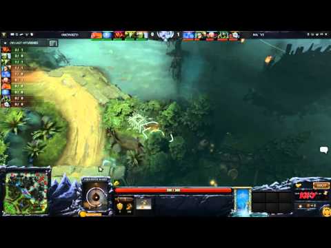 [Dota 2]  Na'Vi vs Monkey Business   Game 1 Nanyang Championships 2015