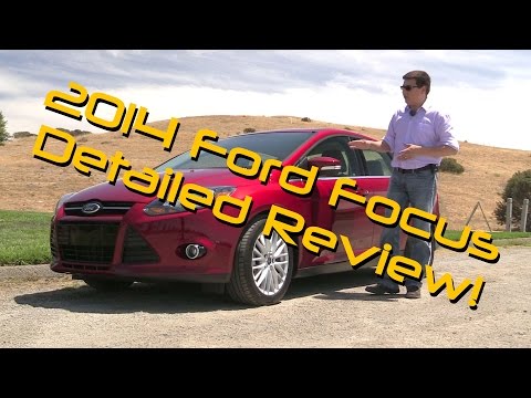 2014 Ford Focus Titanium Sedan Detailed Review and Road Test