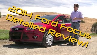 2014 Ford Focus Titanium Sedan Detailed Review and Road Test