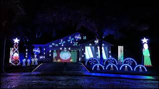Cartman sings O Holy Night - Christmas Light Show 2023