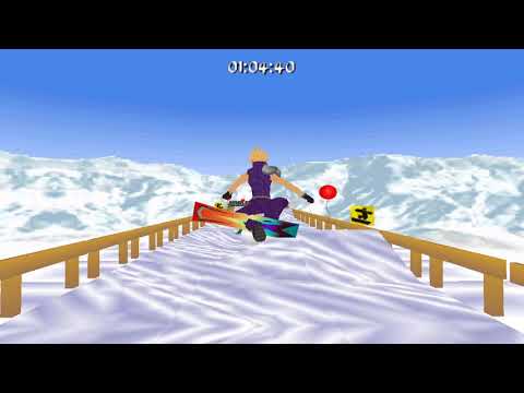 Tomb Raider: LB Advent Calendar 2007 - FF7 Snowboard Minigame (Niveles de autor)