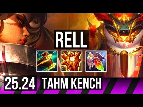 RELL & Kassadin vs TAHM KENCH & Ziggs (SUP) | 4k gold comeback | EUW Master | 25.24
