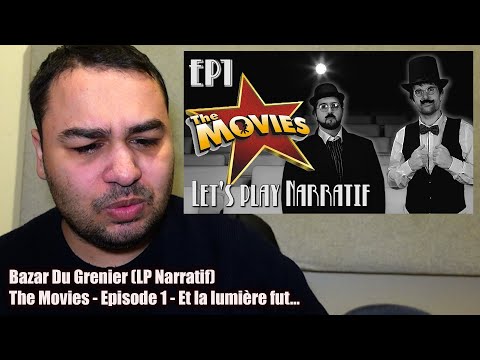 British Reaction To Bazar Du Grenier (LP Narratif) The Movies - Episode 1 - Et la lumière fut...