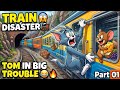 Tom Vs Jerry TRAIN CHAOS Funniest Cartoon Chase Ever Full 5 Minute Movie Part 01