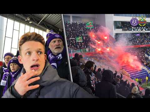 Inside a FAN RIOT as Vienna Derby Suspended