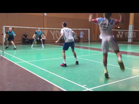 Badminton semifinale U15 Elite i Gentofte 1/6