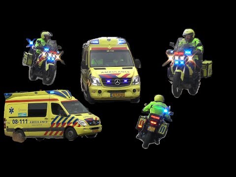 ***Versneller*** A1, Verschillende ambulances in Nijmegen