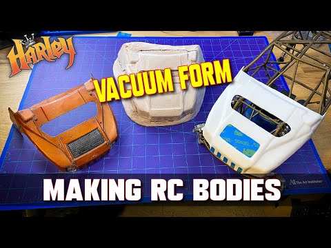 Making a DIY RC Body! - Custom Hood for UCFab Karnivor