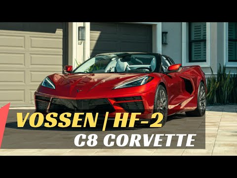 Chevrolet C8 Corvette on Vossen Wheels Hybrid Forged Series HF 2