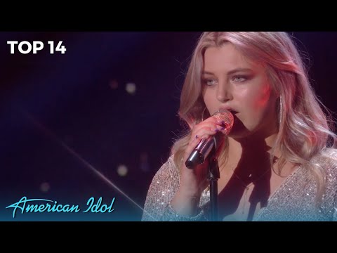 Emryson Flora Gives A BONE CHILLING Performance On American Idol Top 14!