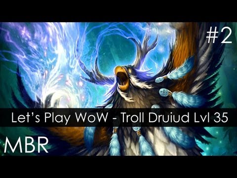 Let's Play WoW Mists of Pandaria - Druid Lvl 35 Gameplay Part 2 - Noob Edition HD