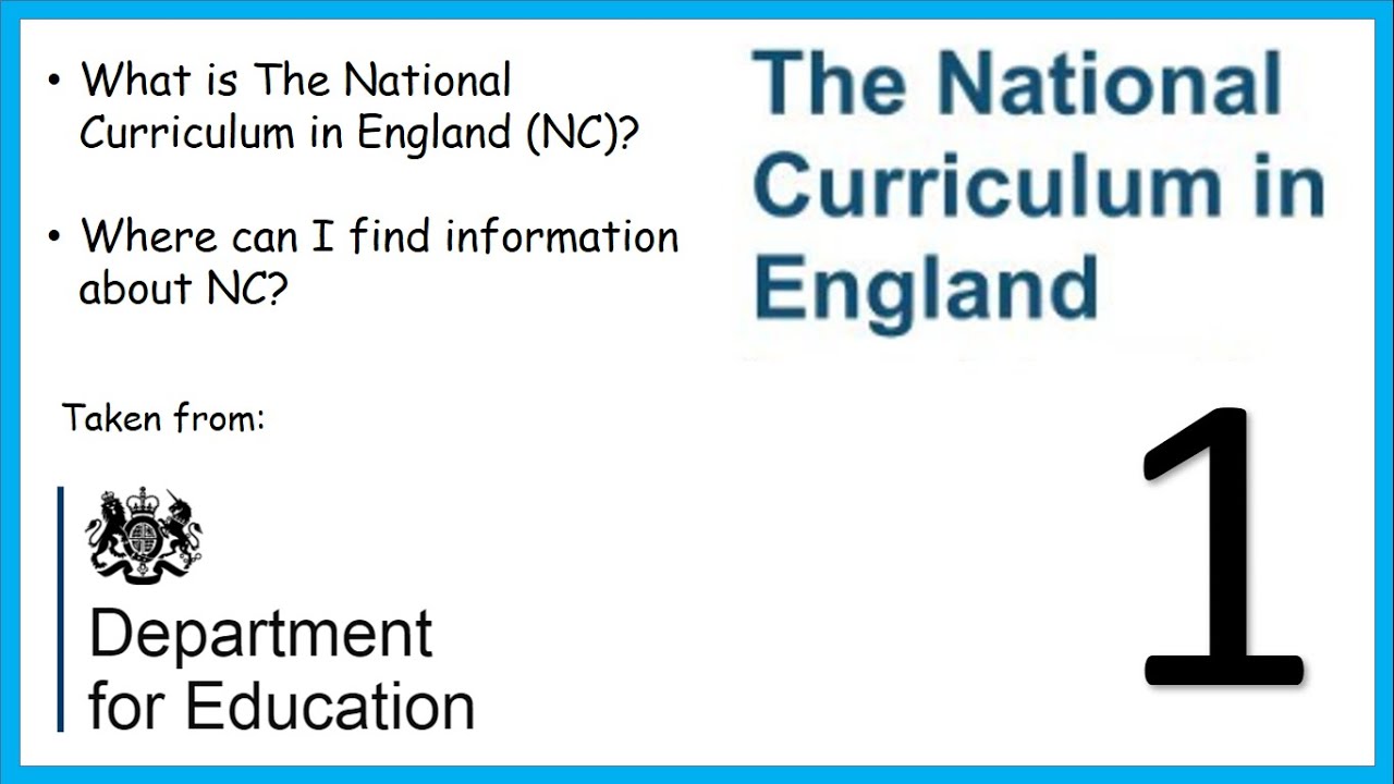 British/UK National Curriculum (aka. The National Curriculum in England) | Education | Brainfood