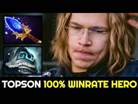 T1.TOPSON 100% Winrate with This Hero — 1070 XPM Scepter Build Leshrac 7.32b Dota 2