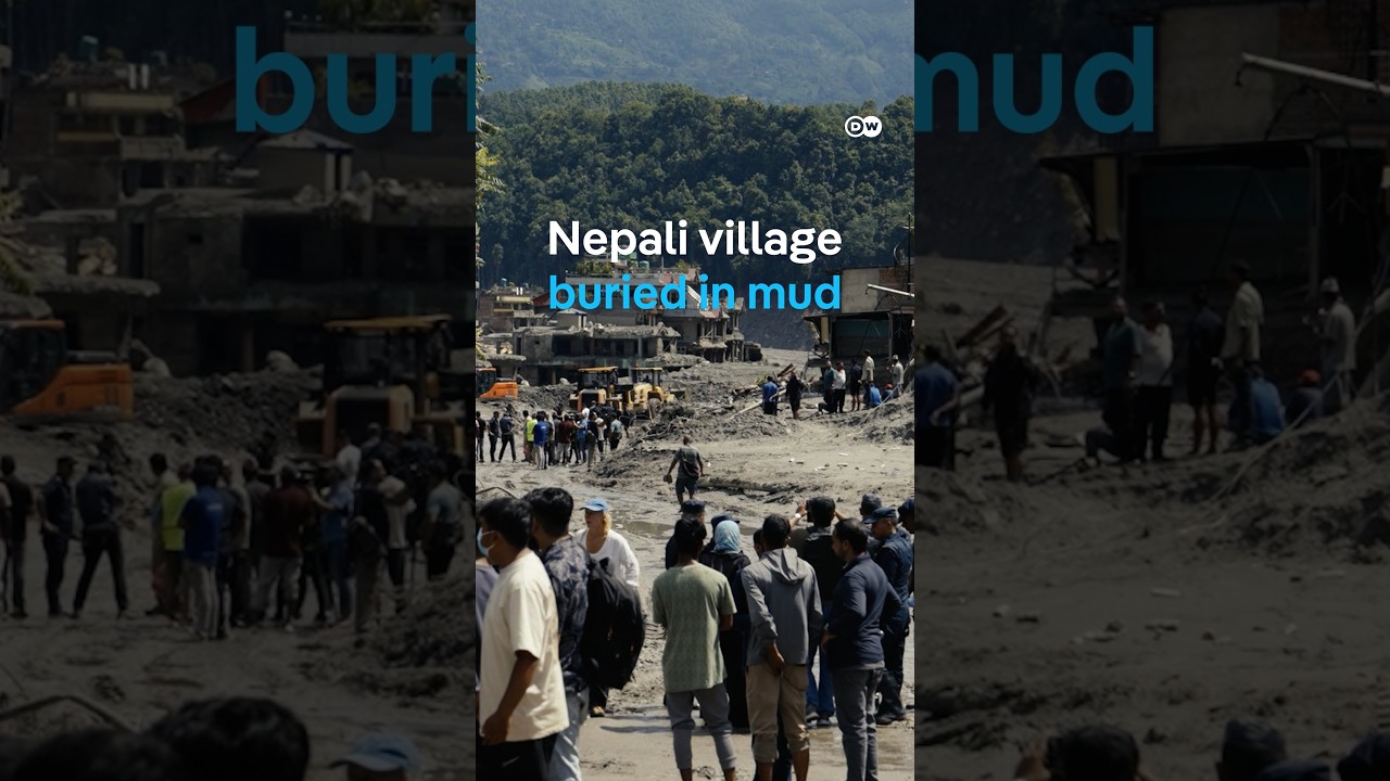 Video: DW reporter documents mud-buried homes and lost farmland along Nepal's Trishuli River