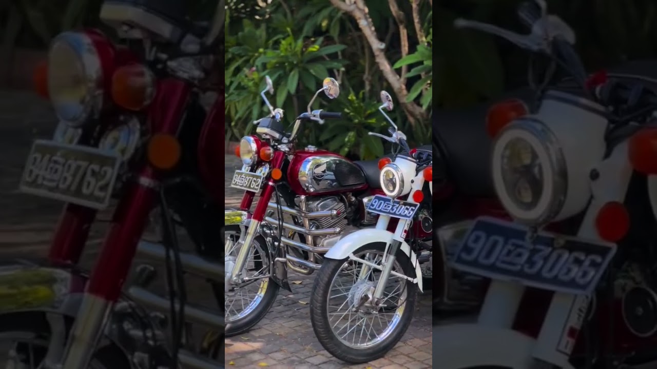 CD 200 and CD 90🇱🇰 classic Bikes  on sri lanka😟💗 #trending #automobile #shortsfeed #viralshorts