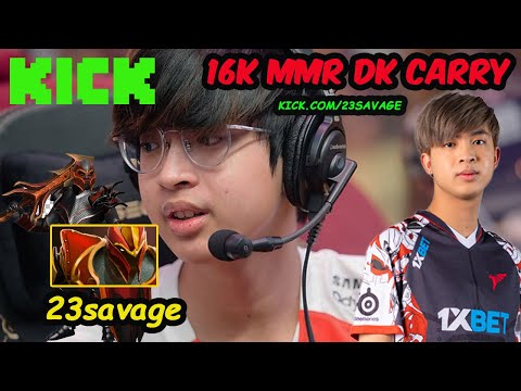 23savage Dragon Knight 16K MMR Carry – SEA Ranked Highlights
