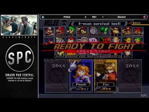 SPC 32 WR1 - PF|Kali (Yoshi/Fox) vs Sherbert (Peach)