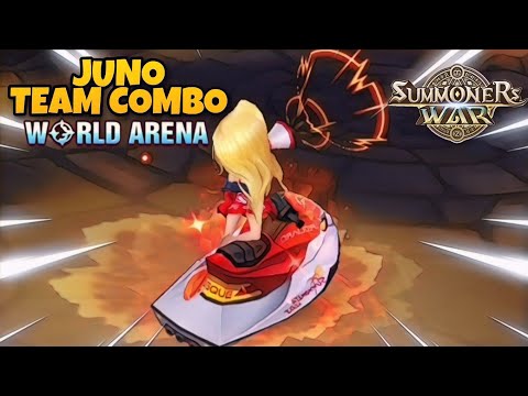 Juno Team Combo in World Arena Ep. 2 - Summoners War