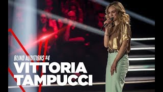 Vittoria Tampucci  &quot;Felicità puttana&quot; - Blind Auditions #4 - TVOI 2019
