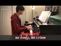 Taylor Swift: no body, no crime [feat. HAIM] (from evermore) | Piano Cover by Jin Kay Teo