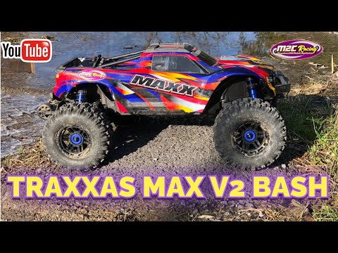 TRAXXAS MAXX V2 BASH! Bigger ESC and upgrades