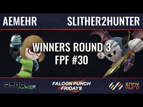 Slither2Hunter (Meta Knight) vs KH | AEMehr (Mii Gunner) - Winners Round 3 (FPF30)