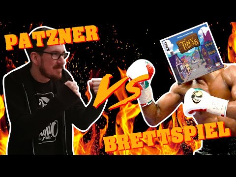 Solo Let's Play | Patzner vs. Brettspiel - Tiny Towns