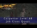 Final Fantasy 14 Stormblood - Carpenter Level 68 Job Quest
