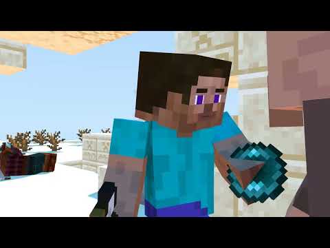 Elite Villager Vs Pillager Life - Minecraft Animation