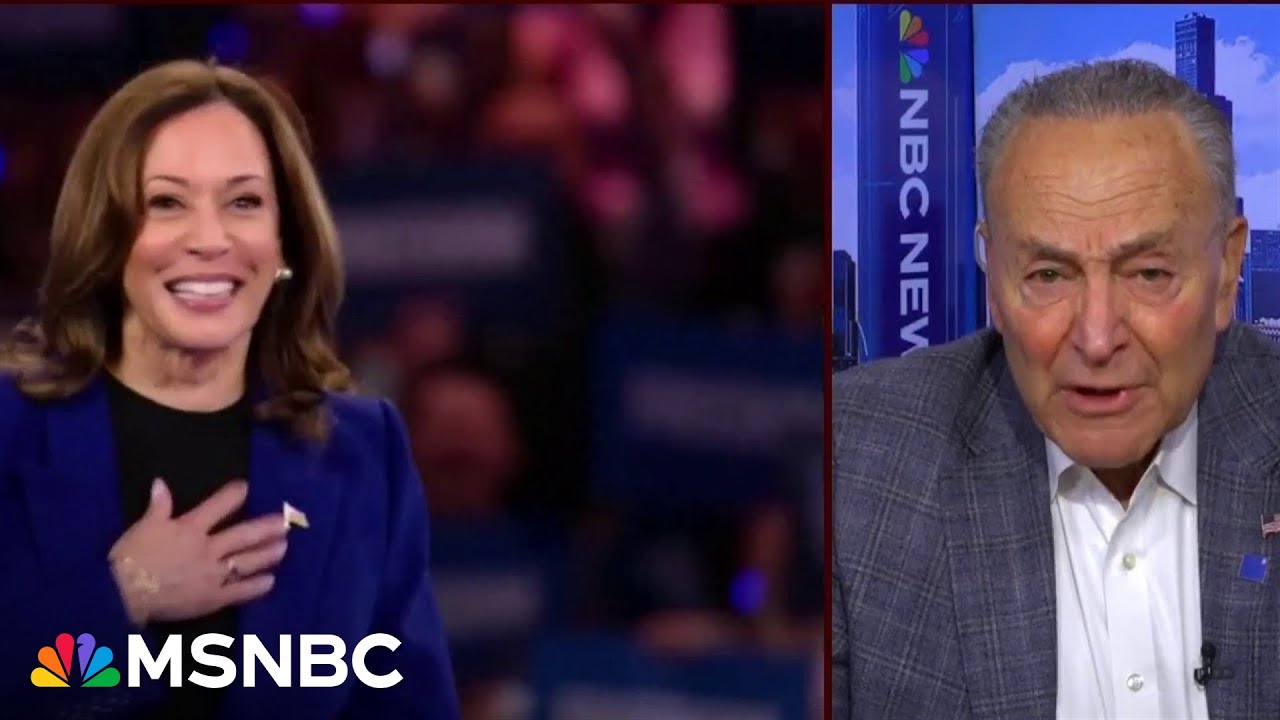 'The public is on our side': Sen. Schumer says 2024 is the 'most unified convention'