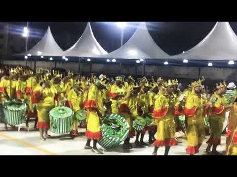 Bateria Ousadia desfile 2018