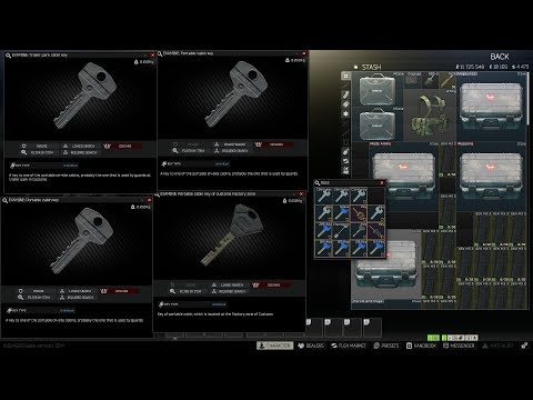 Glitch Report Customs Golden Swag Escape from Tarkov Cabin Key does not work