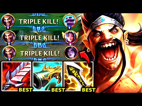 DRAVEN TOP IS LITERALLY A 1V5 MONSTER (NEVER FAILS TO 1V9👌) - 2025 Draven TOP Gameplay Guide
