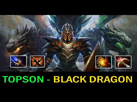 OG TOPSON DRAGON KNIGHT WITH AGHANIMS DAEDALUS - DOTA 2 7. 29 GAMEPLAY