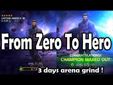 From Zero To Hero - Captain America IW to RANK 5 - Full Leveling up !