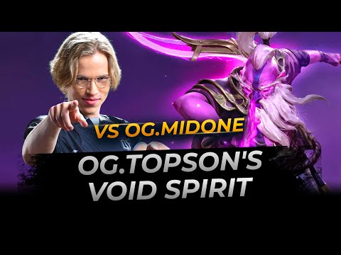 Topson is an Immortal Void Spirit - Dota 2 Replay Full Gameplay