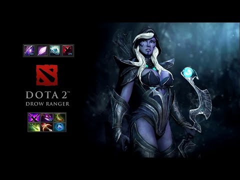 Drow Ranger with Psi Blades - OP Build 30 Kills - Dota 2 Ability Draft
