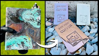 Copper Bullion From Scrap - Total Transformation - ASMR Metal Melting - Trash To Treasure- BigStackD