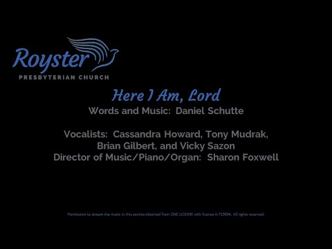 Here I Am, Lord