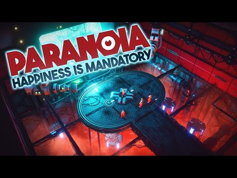 Paranoia Happiness Is Mandatory - Dystoptian Bunker Role Playing