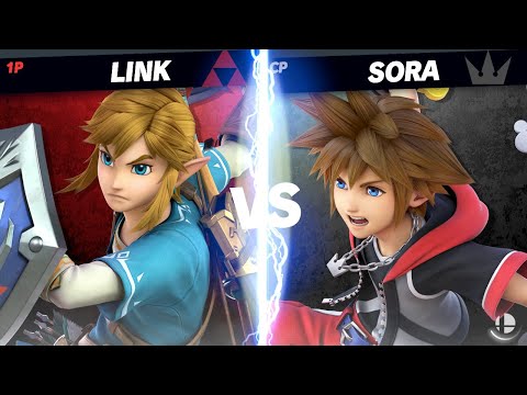 SSBU - Keyblade vs. Master Sword [Link vs. Sora]