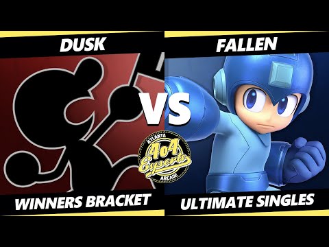 4o4 Smash Night 56 - Dusk (Game & Watch) Vs. Fallen (Mega Man) SSBU Ultimate Tournament
