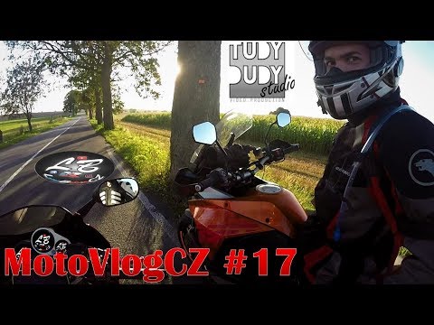 MotoVlogCZ #17 - noční MotoVlog / Na sv. Václava do Krkonoš / Motocross / Tudydudy Studio