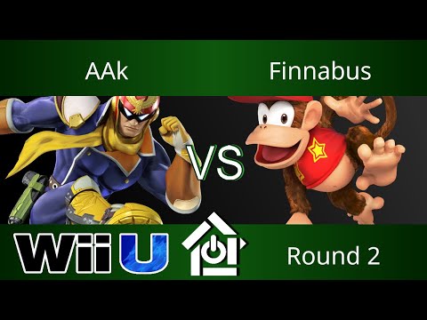 Typo House Macon 9/5/17 - AAk (Captain Falcon) vs Finnabus (Diddy Kong) - Smash 4 Round 2