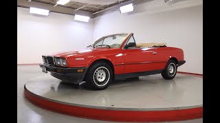 Video Thumbnail for 1986 Maserati Spyder