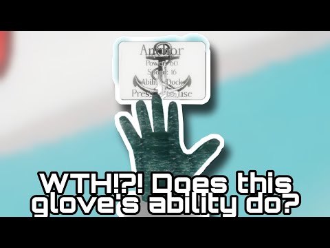 What Does Anchor Glove Do? And Why Is So Overpowered | Slap Battles