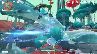 【原神】Luna8ウージエン生態圏(3/3)：トレジャーコンパスLv2を使って左下の宝箱を取っていくだけ（霜月：ウージエン生態圏