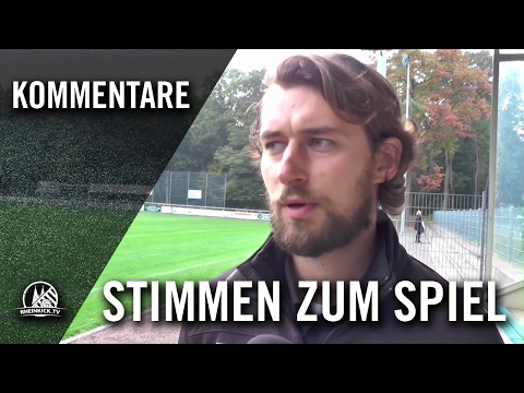 Die Stimmen zum Spiel (FC Germania Teveren - FC Viktoria Köln, 1. Runde, Bitburger-Pokal 2015/2016)