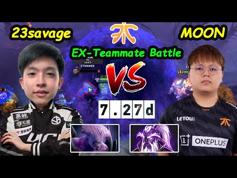 23savage - [Faceless Void] 11K MMR Carry vs Ex-Teammate Fnatic Moon Dota 2 Perspective Pro gameplay