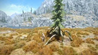 Skyrim MOD - SummonWalkingChristmasTree